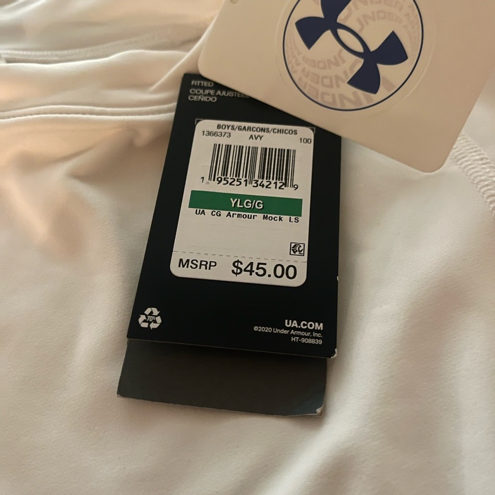 Youth (boys) Under Armour ColdGear 
NWT